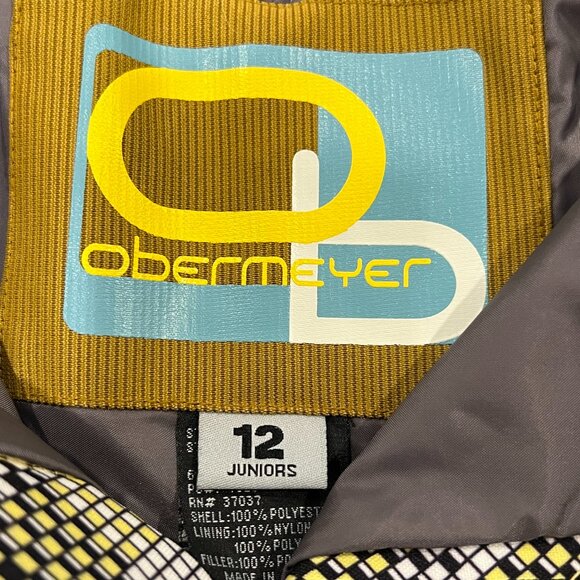 Obermeyer Snowboard Pants, Mini Check, 12 - Picture 3 of 14
